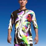 Rainbow Spill Male T-Shirt