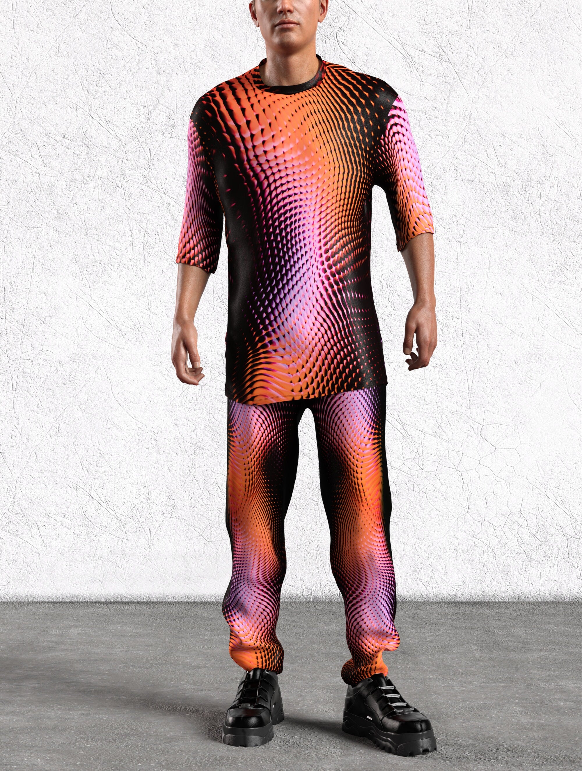 X Heat Male Rave Pants Lycra