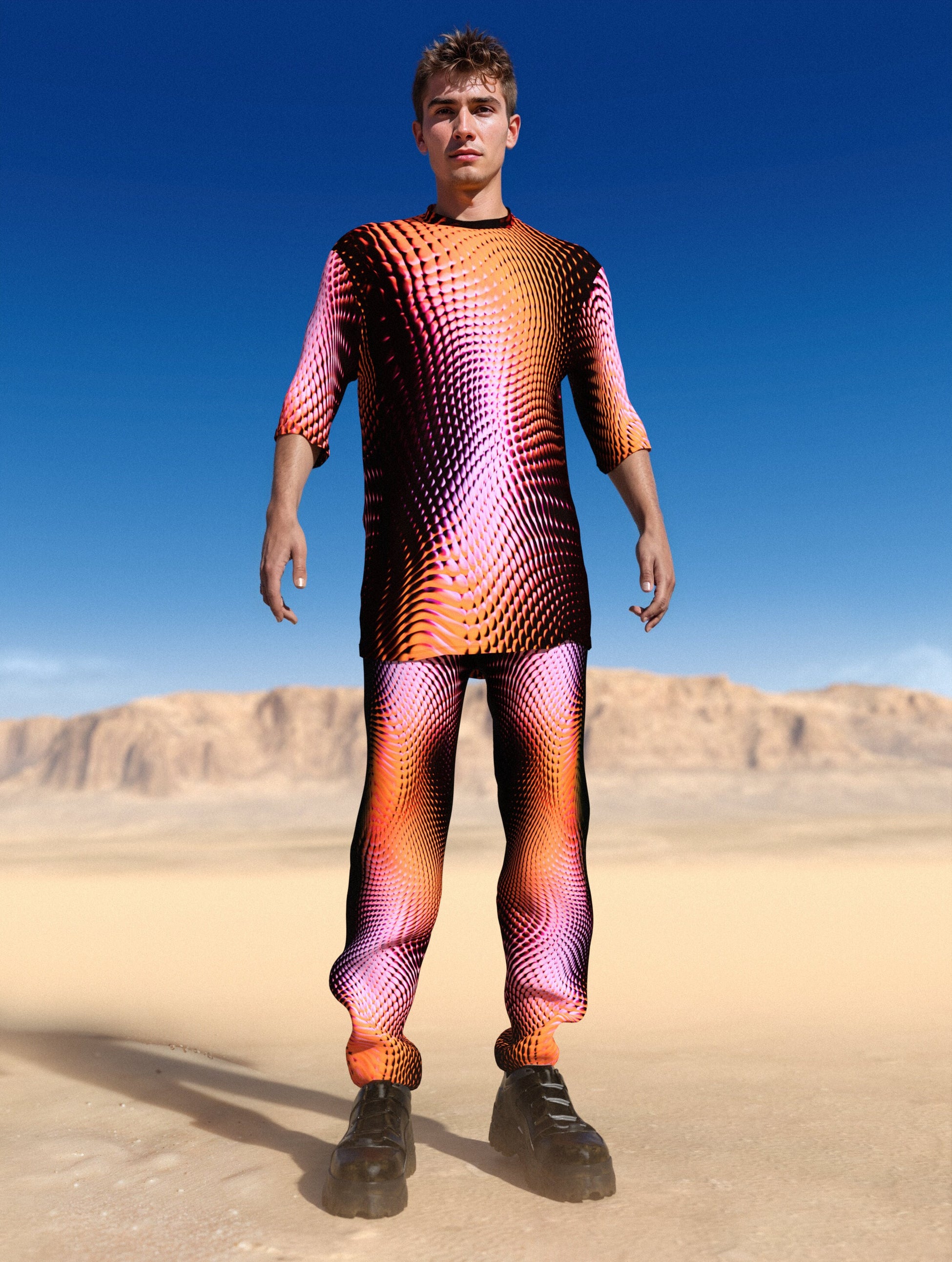 X Heat Male Rave Pants 2