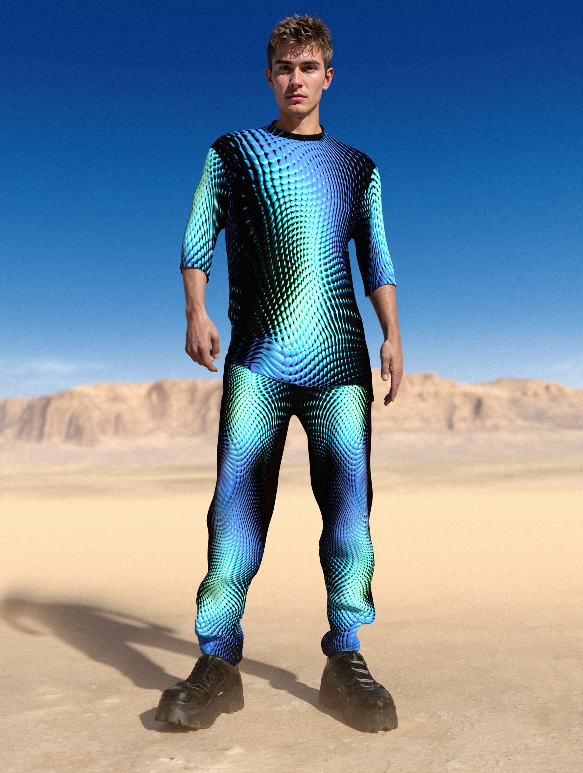 X Ice Male Rave Pants 2