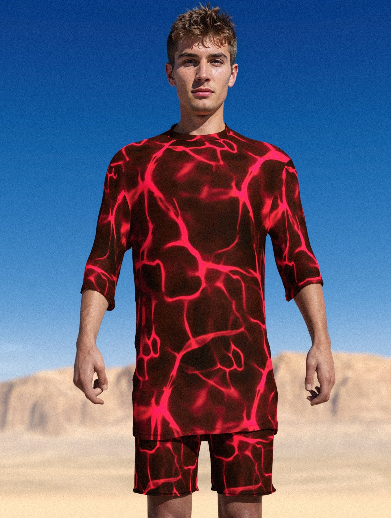 Dust Devil Male T-Shirt 1