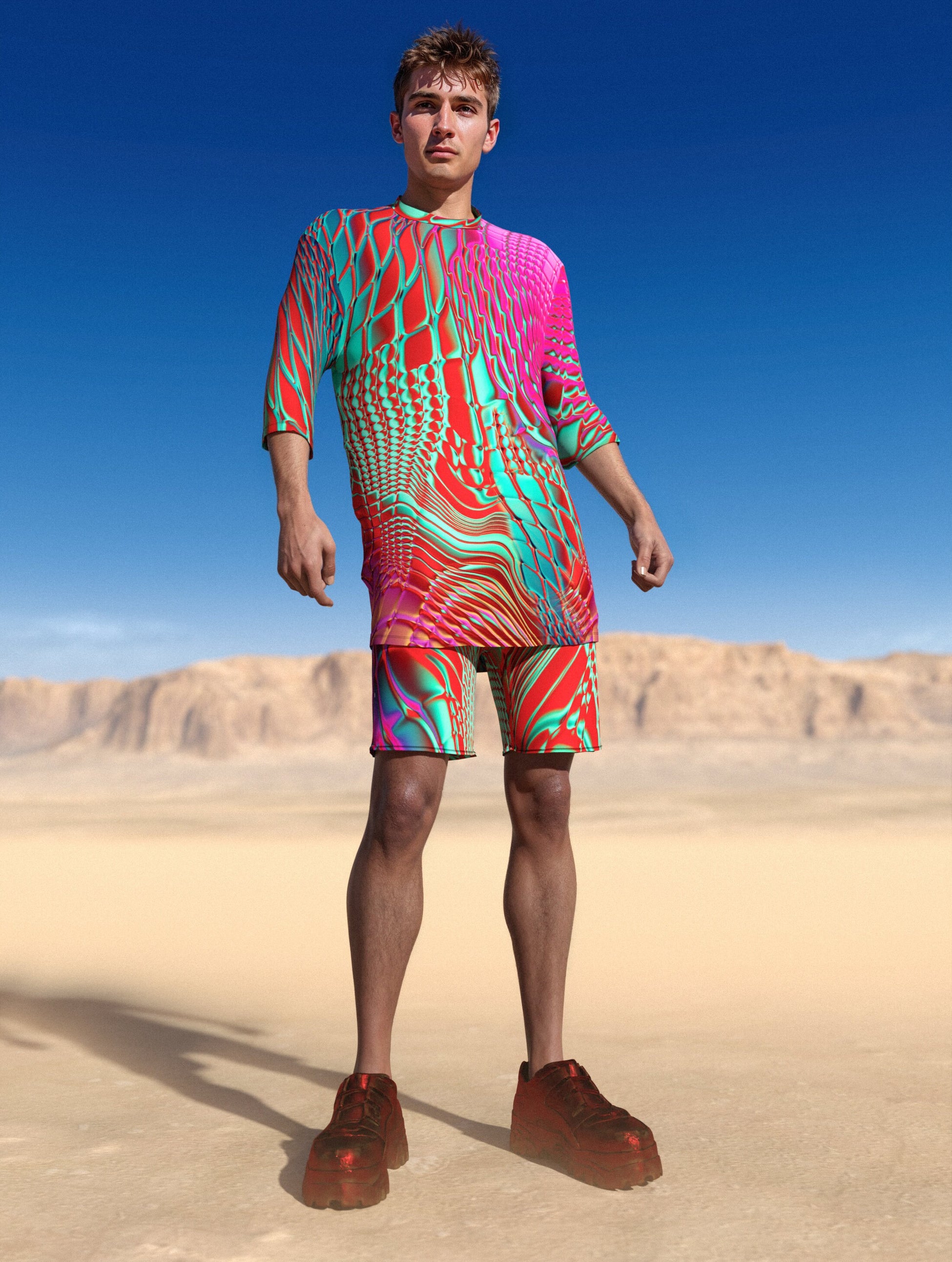 Vortex Male T-Shirt 2