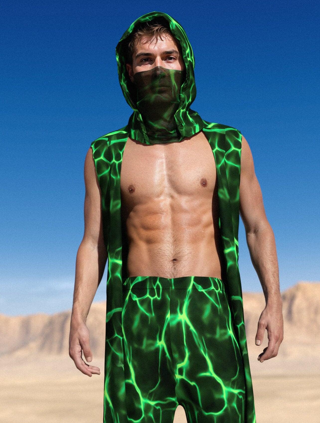 Dust Spectre Male Rave Pants 1