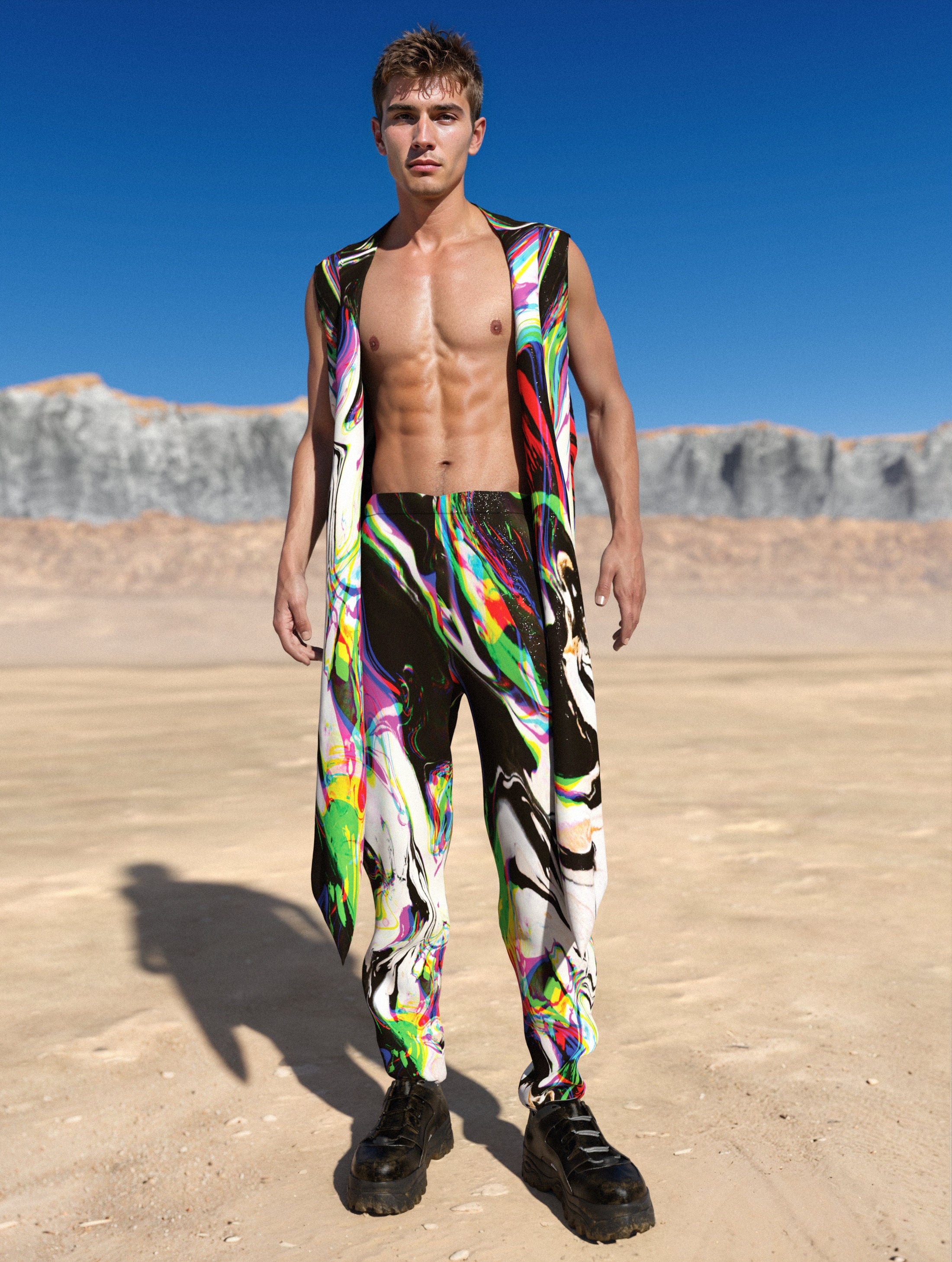 Rainbow Spill Male Set Festival