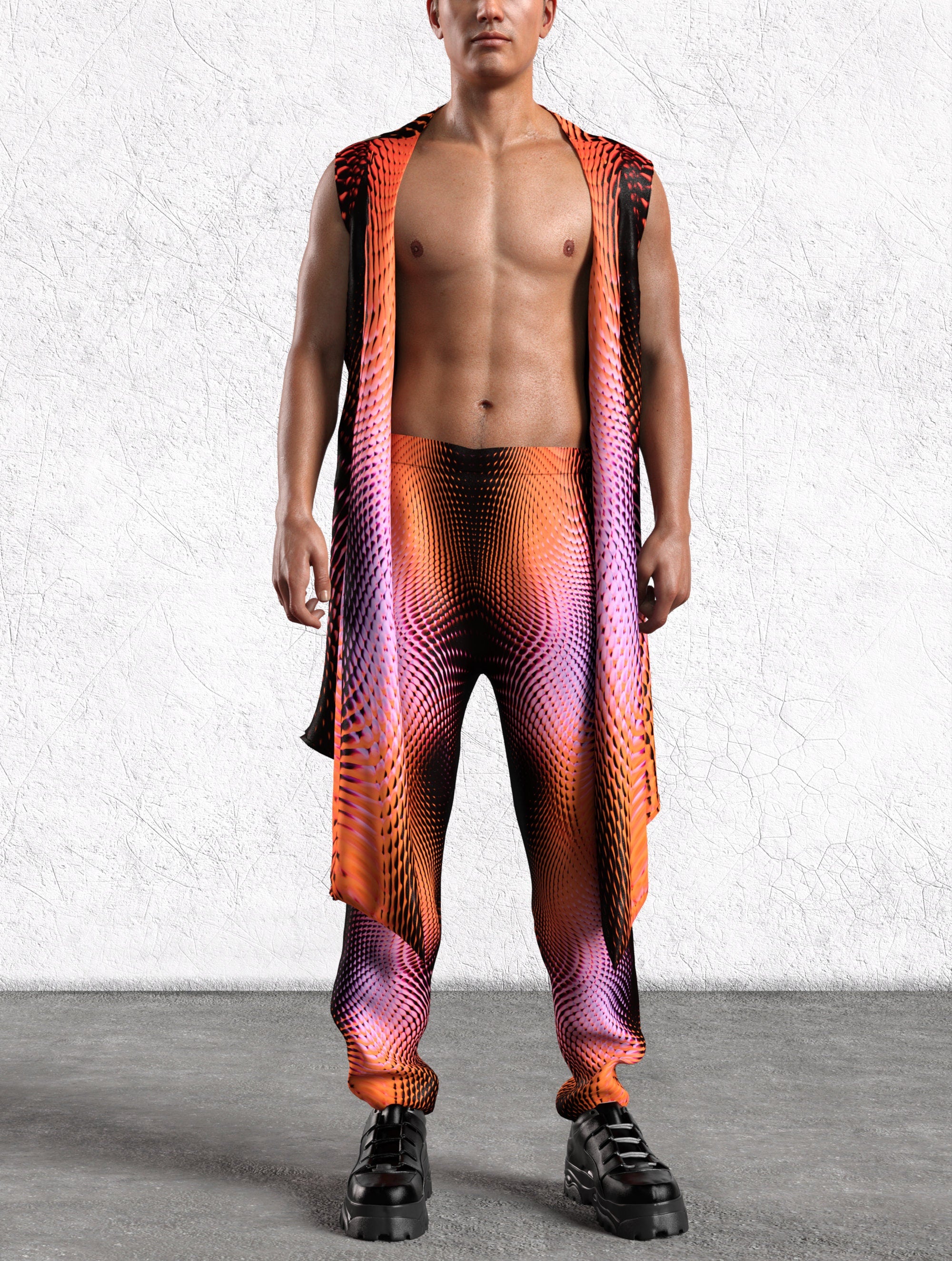 X Heat Male Rave Pants Lycra