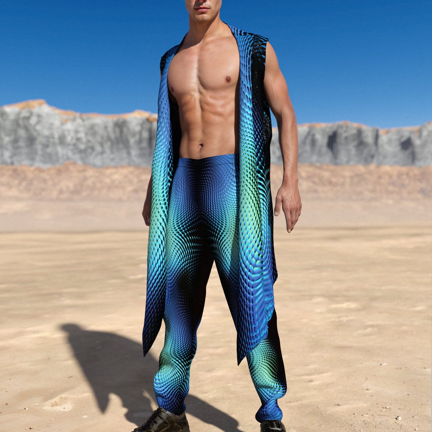 X Ice Male Vest Set Blue
