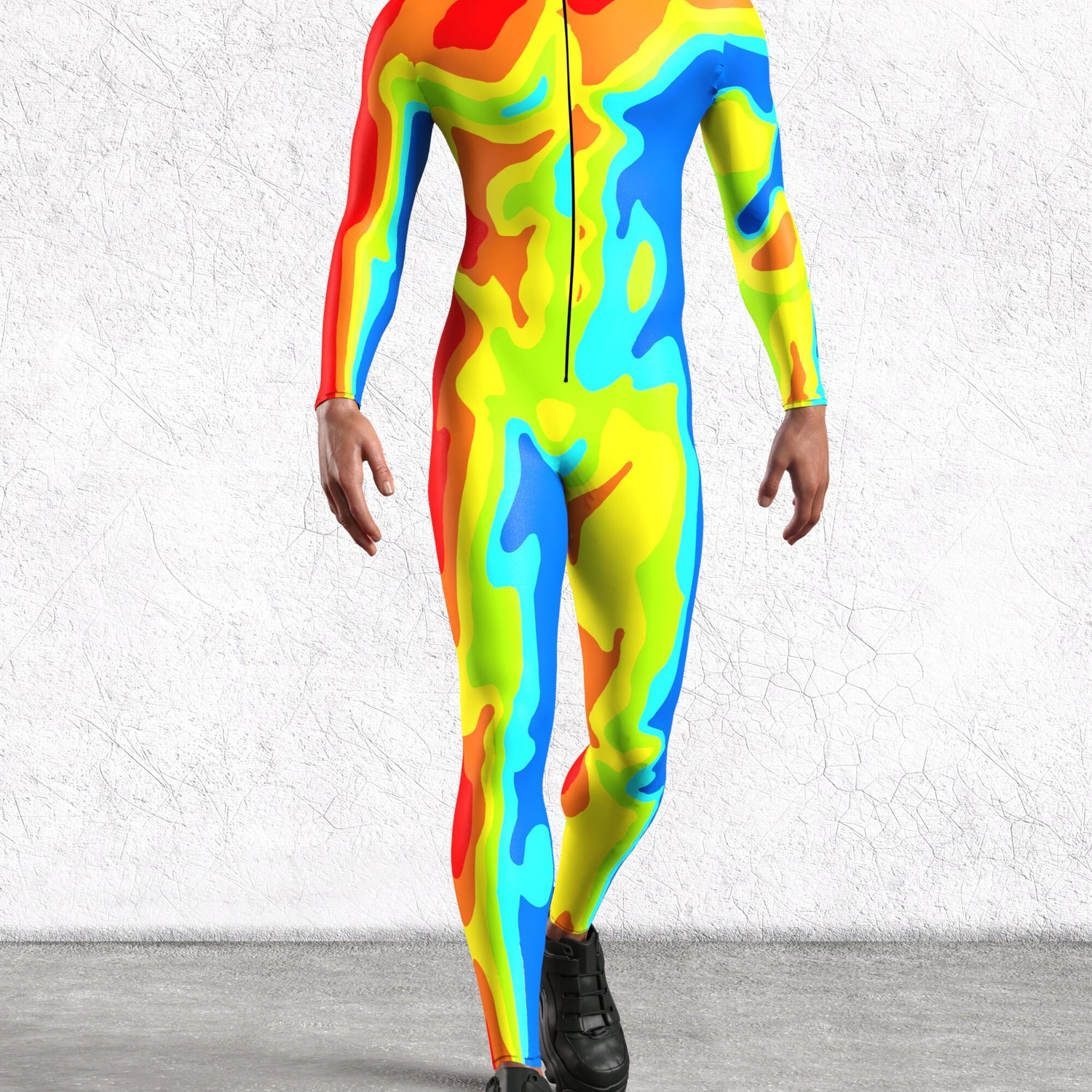 Vision Of Heat Male Costume Yellow
