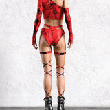 Bloodshot Leg Wraps