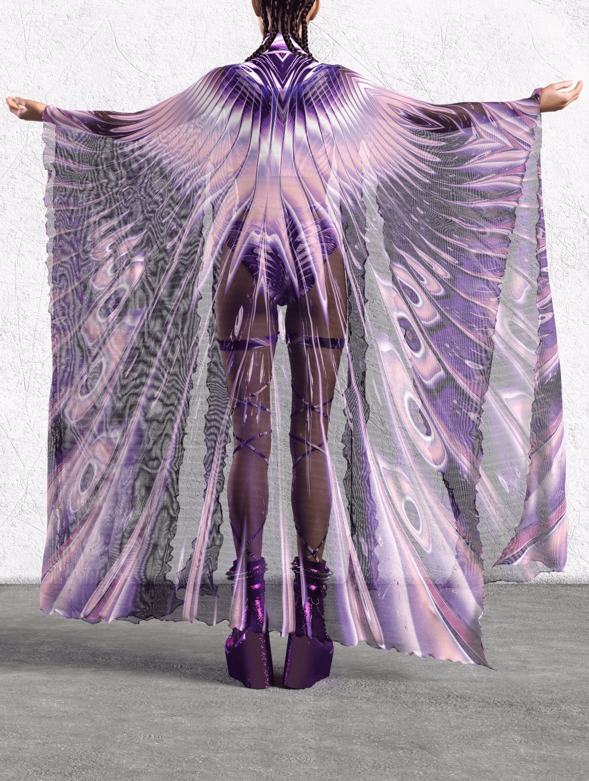 Zapped Rave Kimono 2