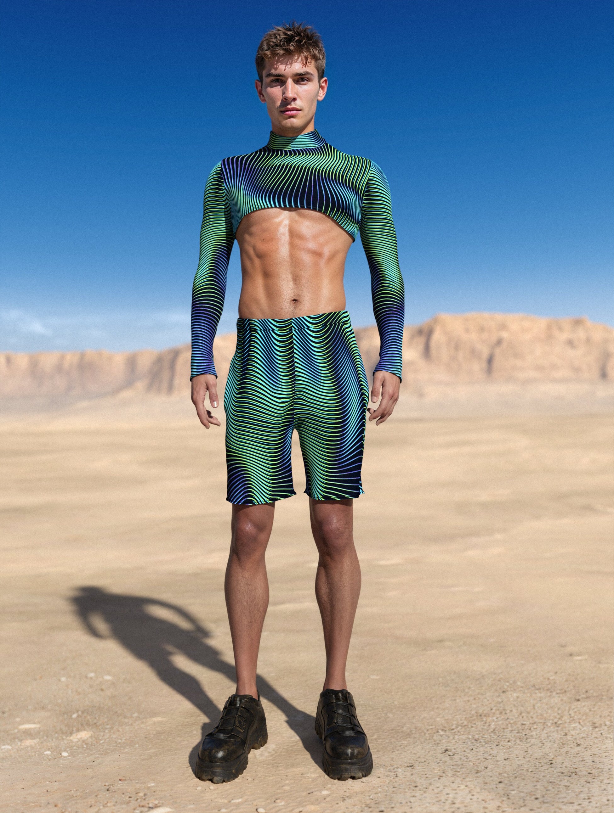 Illusions Male Crop Top 2