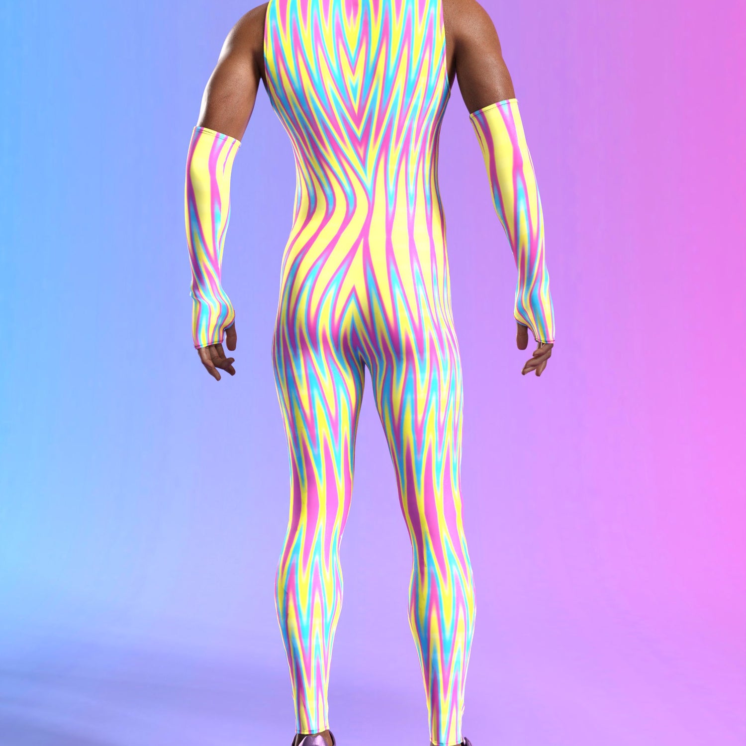 Men Panarama Male Sleeveless Costume