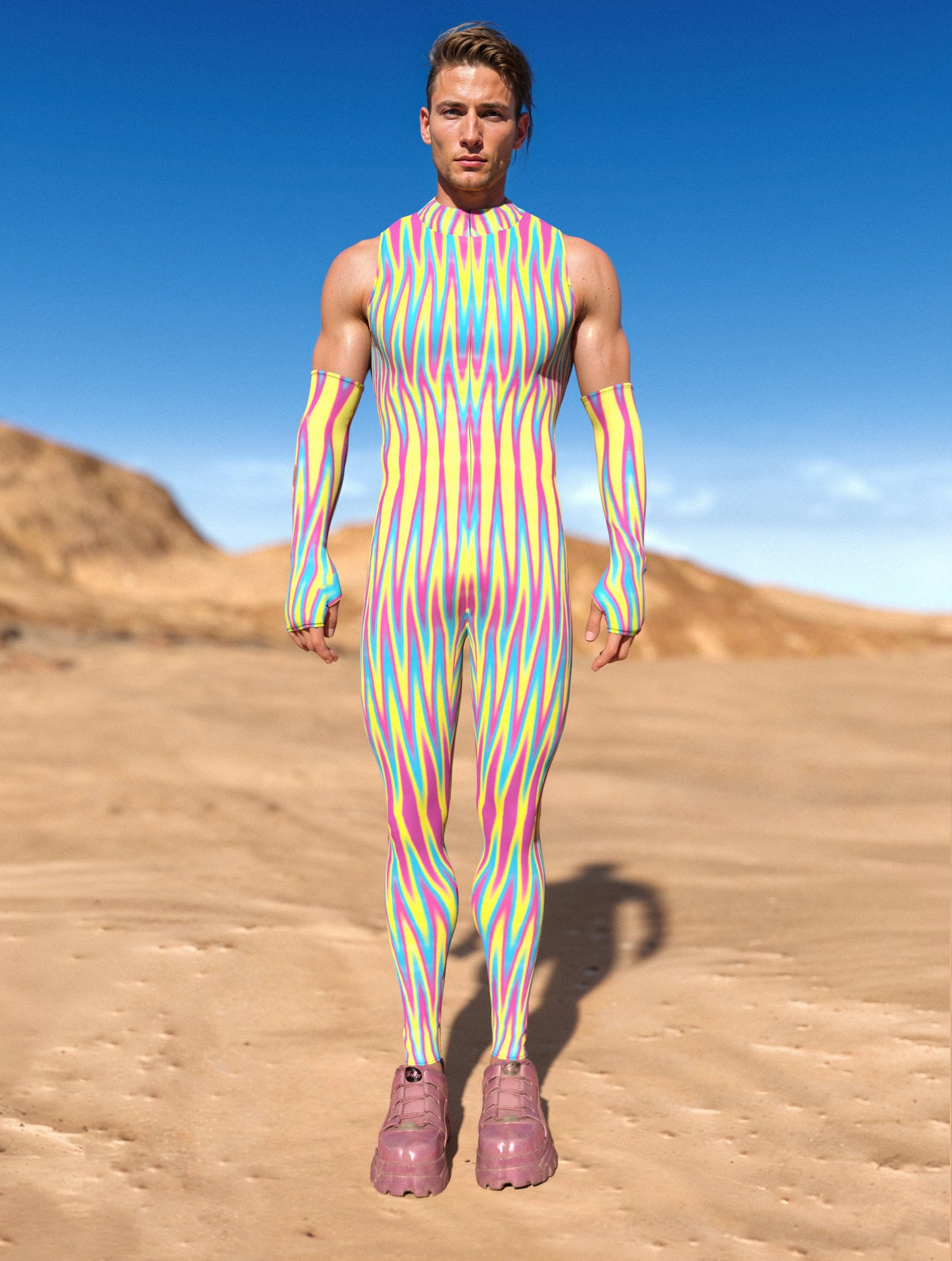 Panarama Male Sleeveless Costume 2
