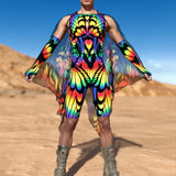 Rainbow Quiver Male Mesh Wings