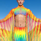 Infinitum Male Rave Kimono Set