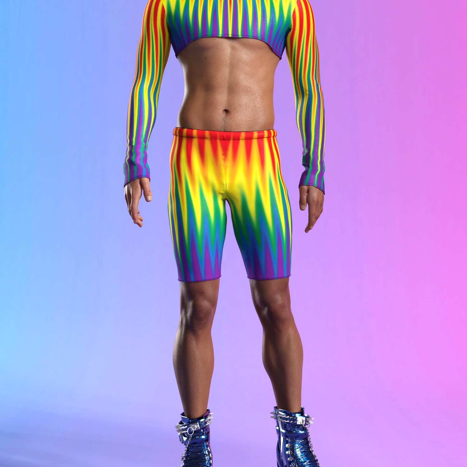 Infinitum Male Rave Kimono 7