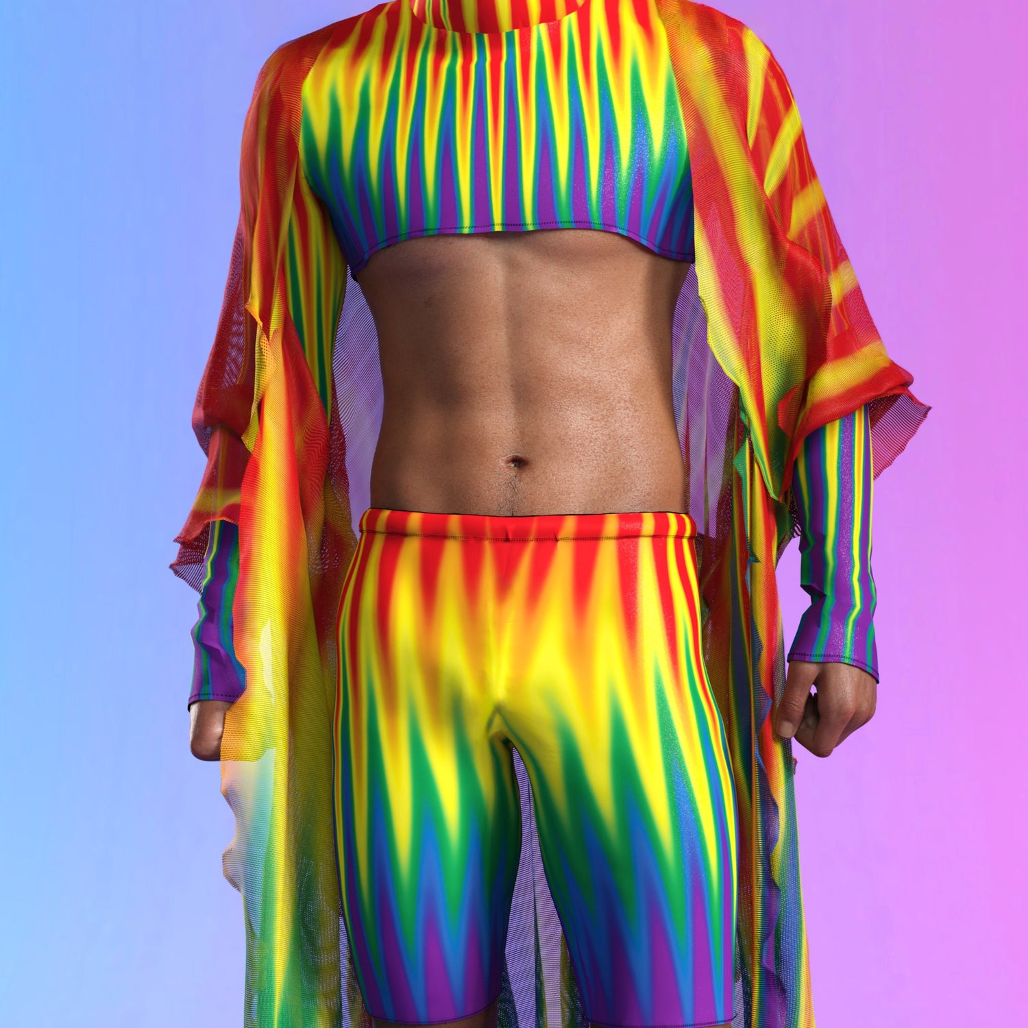 Infinitum Male Rave Kimono 6