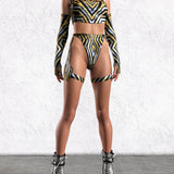 Hypnometallic Cutout Chaps Set