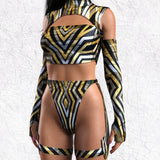 Hypnometallic Cutout Chaps Set