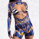 High Resonance Open Heart Romper