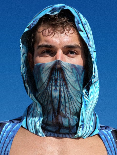 Desert Spirit Rave Hood 1