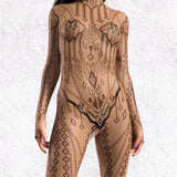 Pleasure Seeker Mesh Bare Back Costume