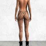 Pleasure Seeker Mesh Bare Back Costume