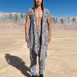 Mirror Male Hooded Vest