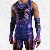 Midnight Desire Male Mesh Large Moth Wings