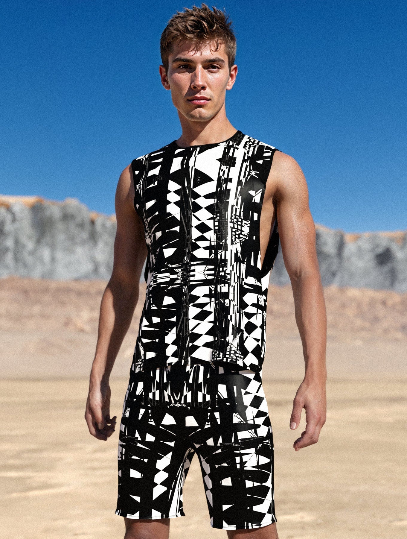 Disturbia Male Rave Shorts 1