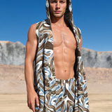 Mecha Vortex Male Hooded Vest Set