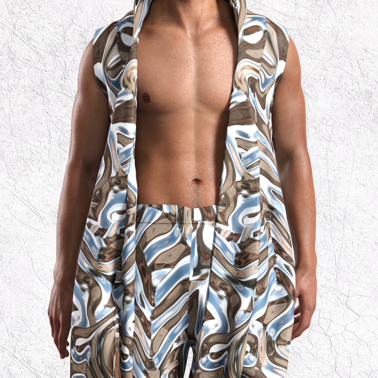 Mecha Vortex Male Wide Pants 6
