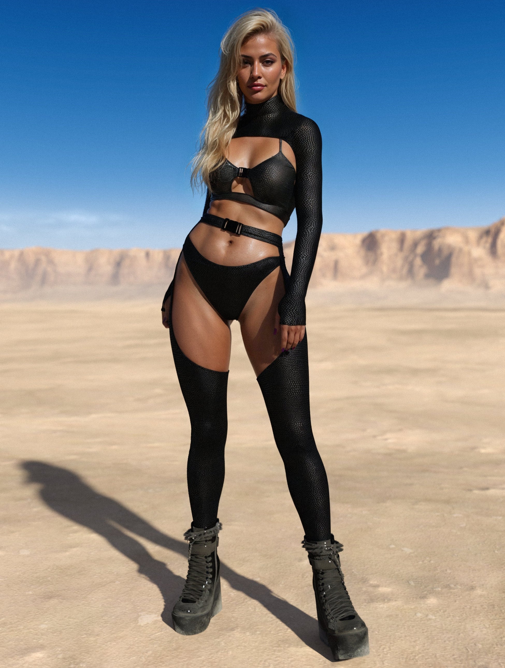 Dark Serpent Buckle Top 2