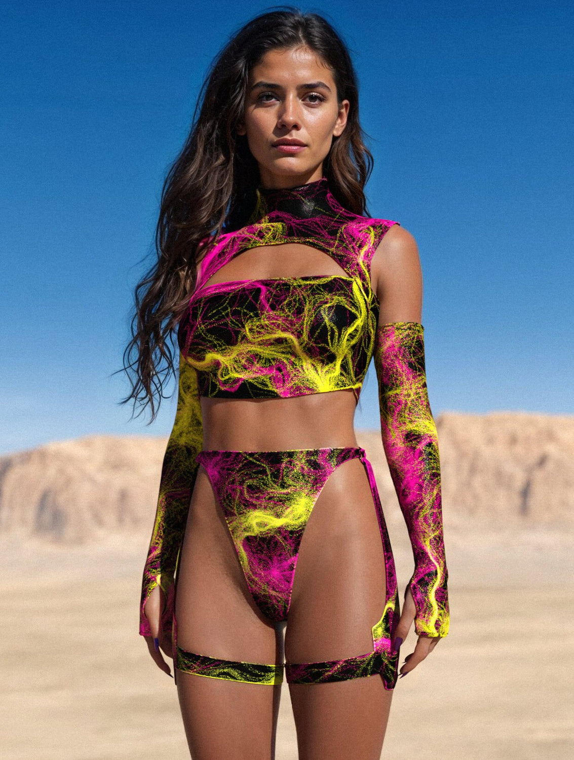 Final Iteration Cutout Rave Top
