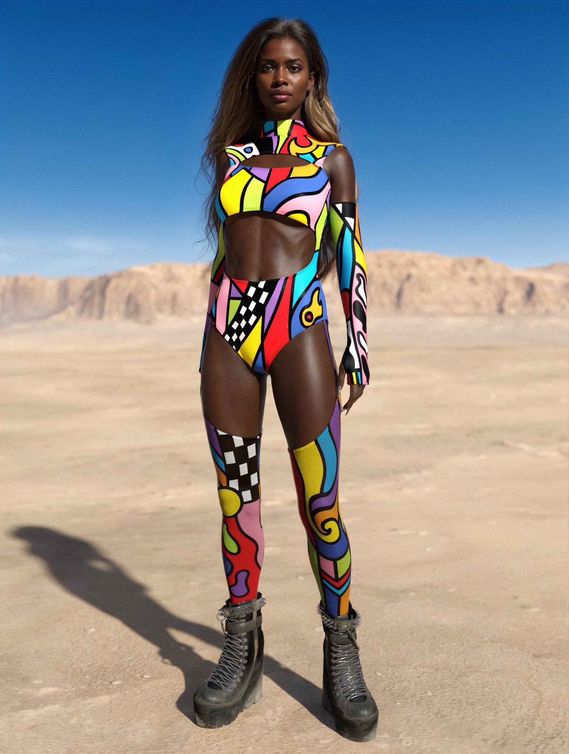 Maniac Chaps Leotard 2