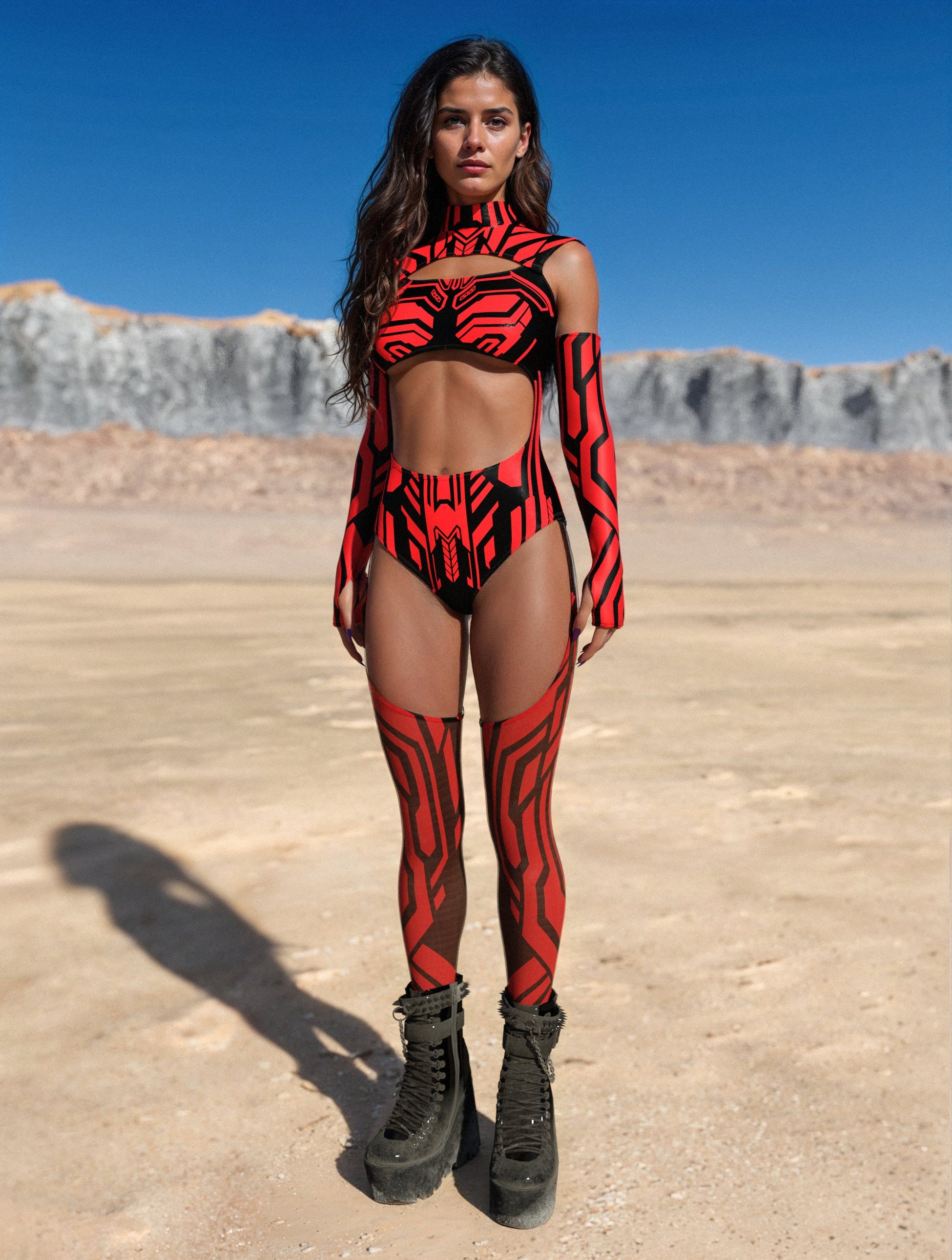 Tech Hunt Chaps Leotard 2