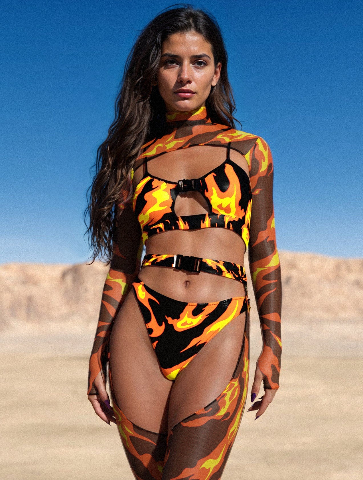 Burn Baby Burn Buckle Top 1