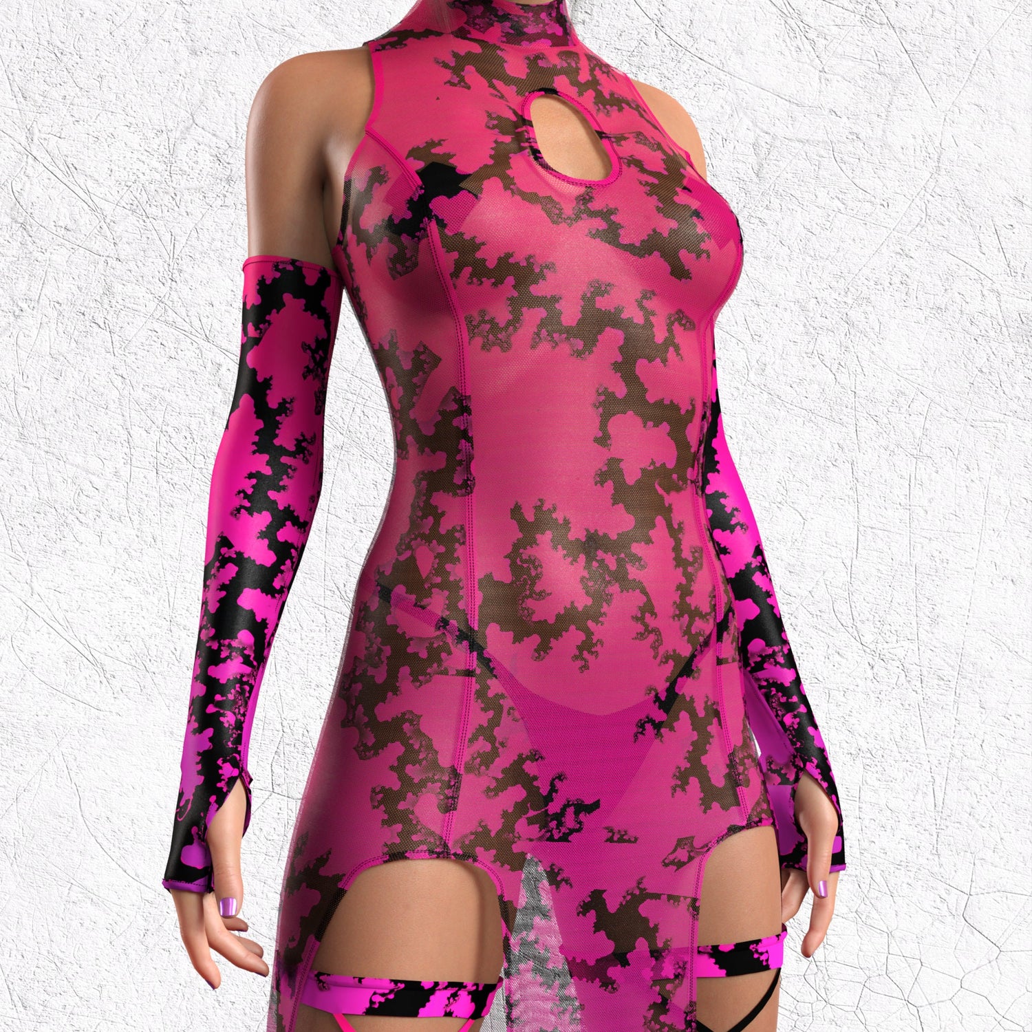 Candy Thunderbolt Leg Wraps Lycra
