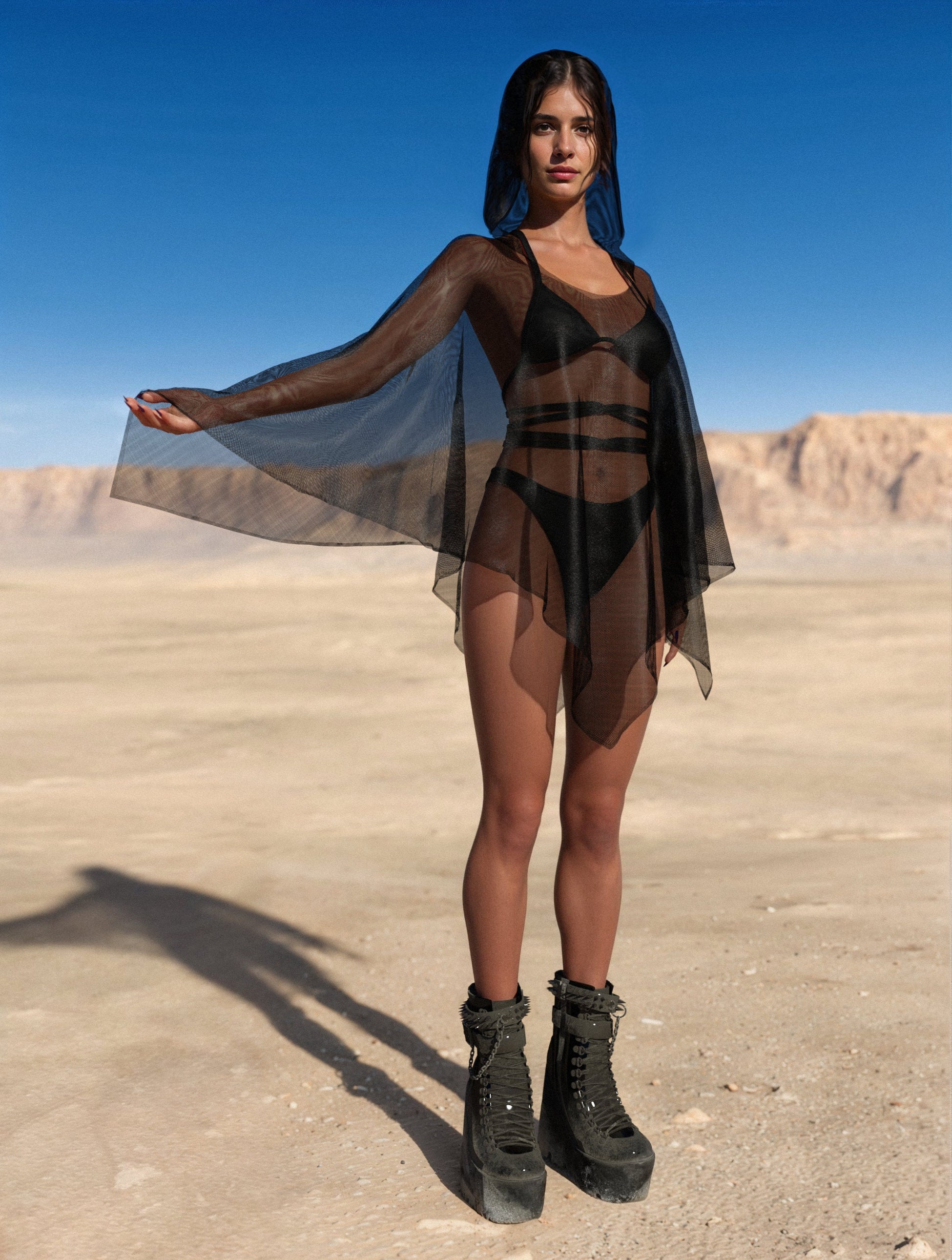 Just Black Rave Mantle Set 2