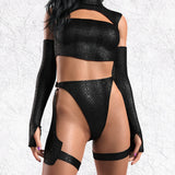 Dark Serpent Cutout Chaps Set