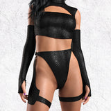 Dark Serpent O-Ring Bikini Chaps