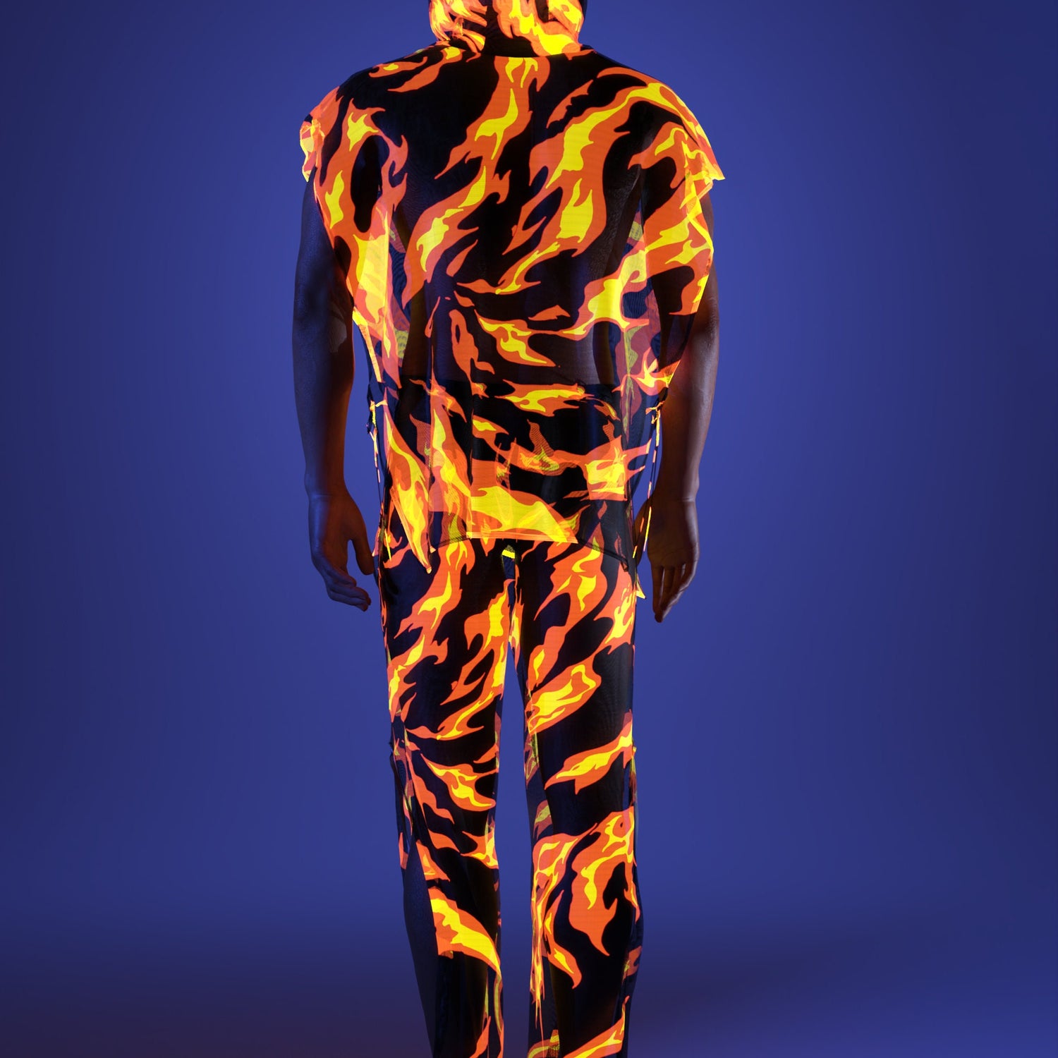 Burn Baby Burn Male Hooded Set 6