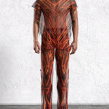Lava Burst Male Hooded Set