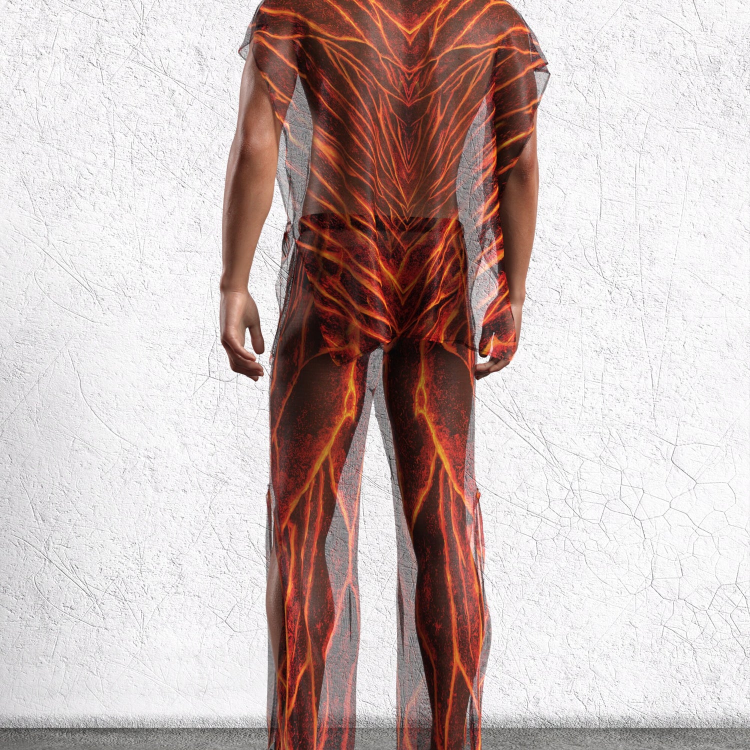 Lava Burst Male Hooded Set 8