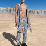 Mirror Male Hooded Vest