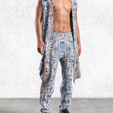 Mirror Male Hooded Vest