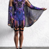 Midnight Desire Male Mesh Large Moth Wings