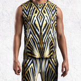 Hypnometallic Male Rave Shorts