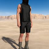Just Black Male Muscle Set