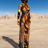 Burn Baby Burn Rave Hood