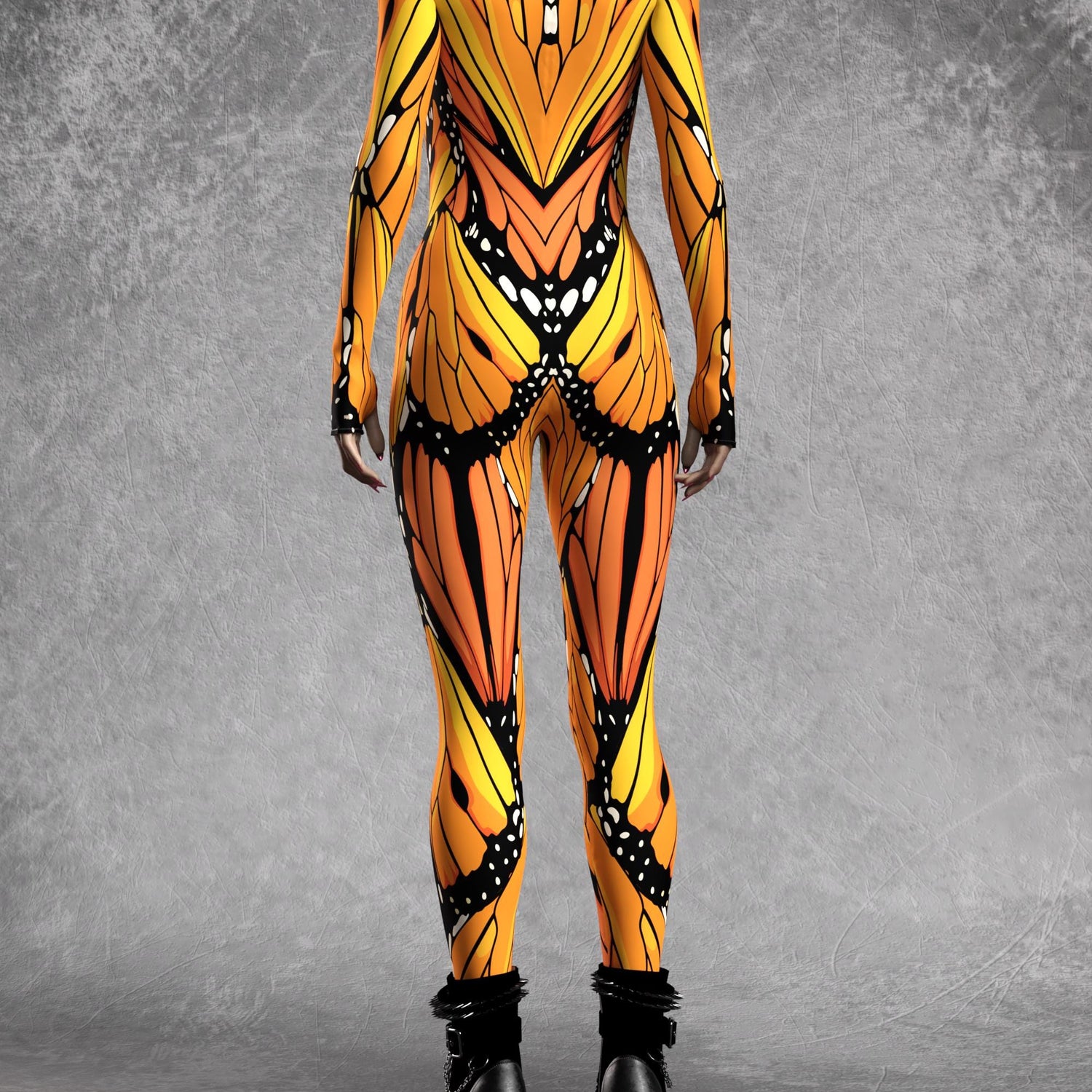 Fly Away Wings Set UV Reactive, Mesh, Lycra